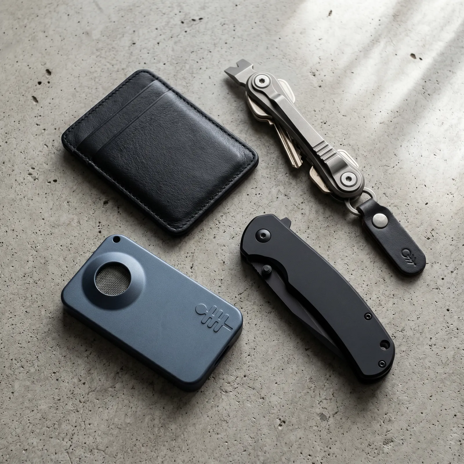 Everyday carry flatlay
